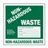 Custom Non-Hazardous Waste - Paper Label