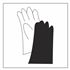 Hazard Symbol Decal - Protective Gloves - 1/2"