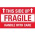 This Side Up Fragile Handle With Care - Handling Label