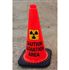 Caution Radiation Area Traffic Cone