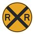 Railroad Crossing (Graphic) - High Intensity Reflective 30" x 30"